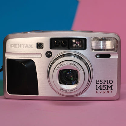 Pentax espio 145m super 35mm point and shoot film camera