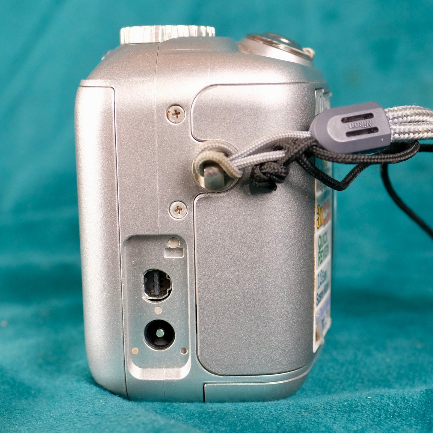 Nikon Coolpix 4300 retro digital camera (Y2K aesthetic)