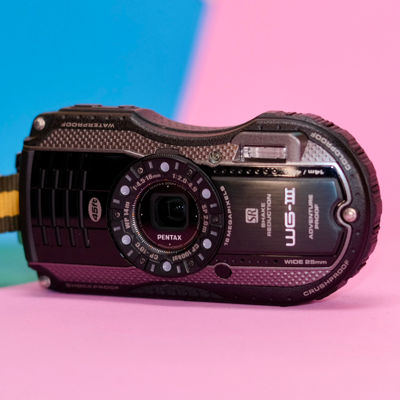 Ricoh Pentax WG iii waterproof digital compact camera