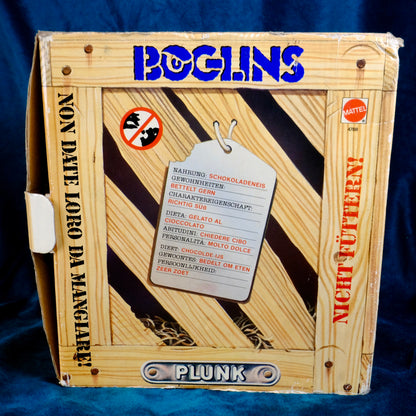 Original Boglins “Plunk” with box