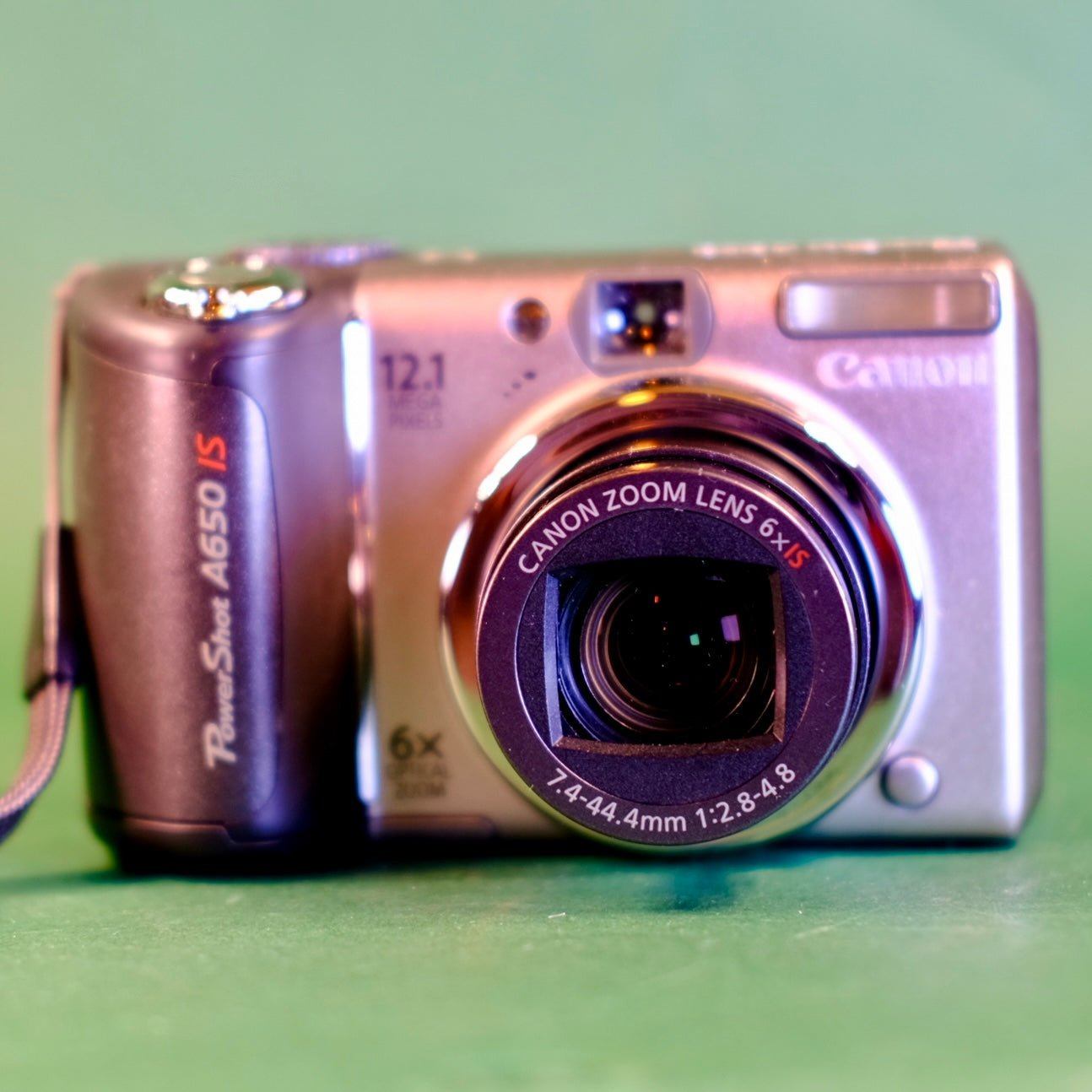 Canon PowerShot A650 IS 12.1MP Selfie Screen, digital camera,