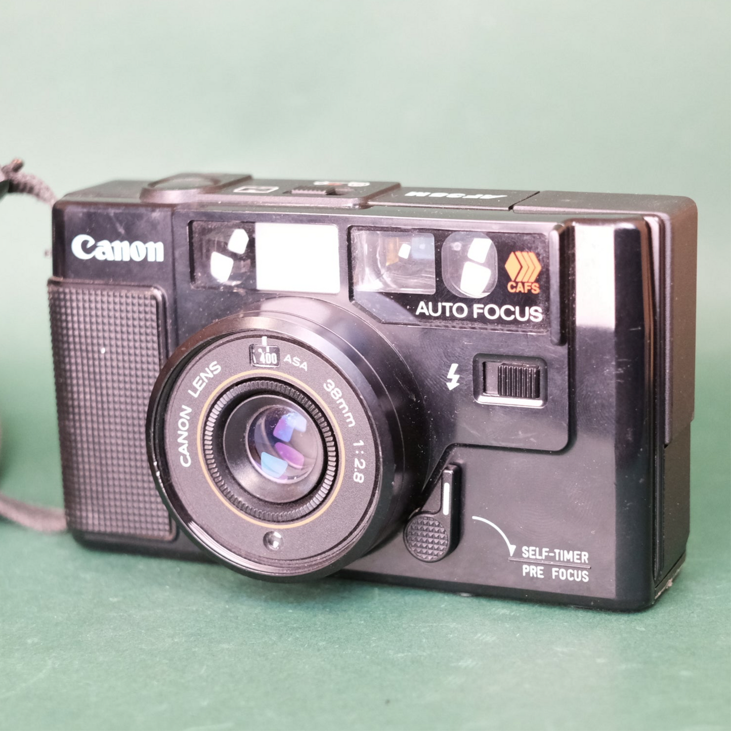 Canon sureshot, AF35M Autoboy point and shoot 35mm film camera