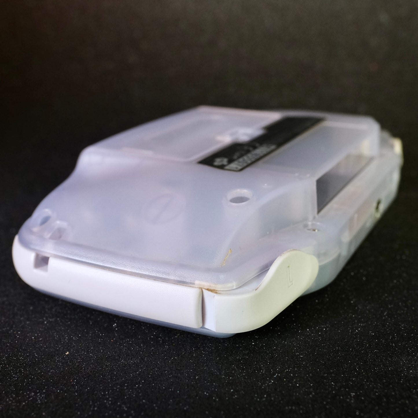 Nintendo Gameboy advance clear purple, original non modified example, Boxed