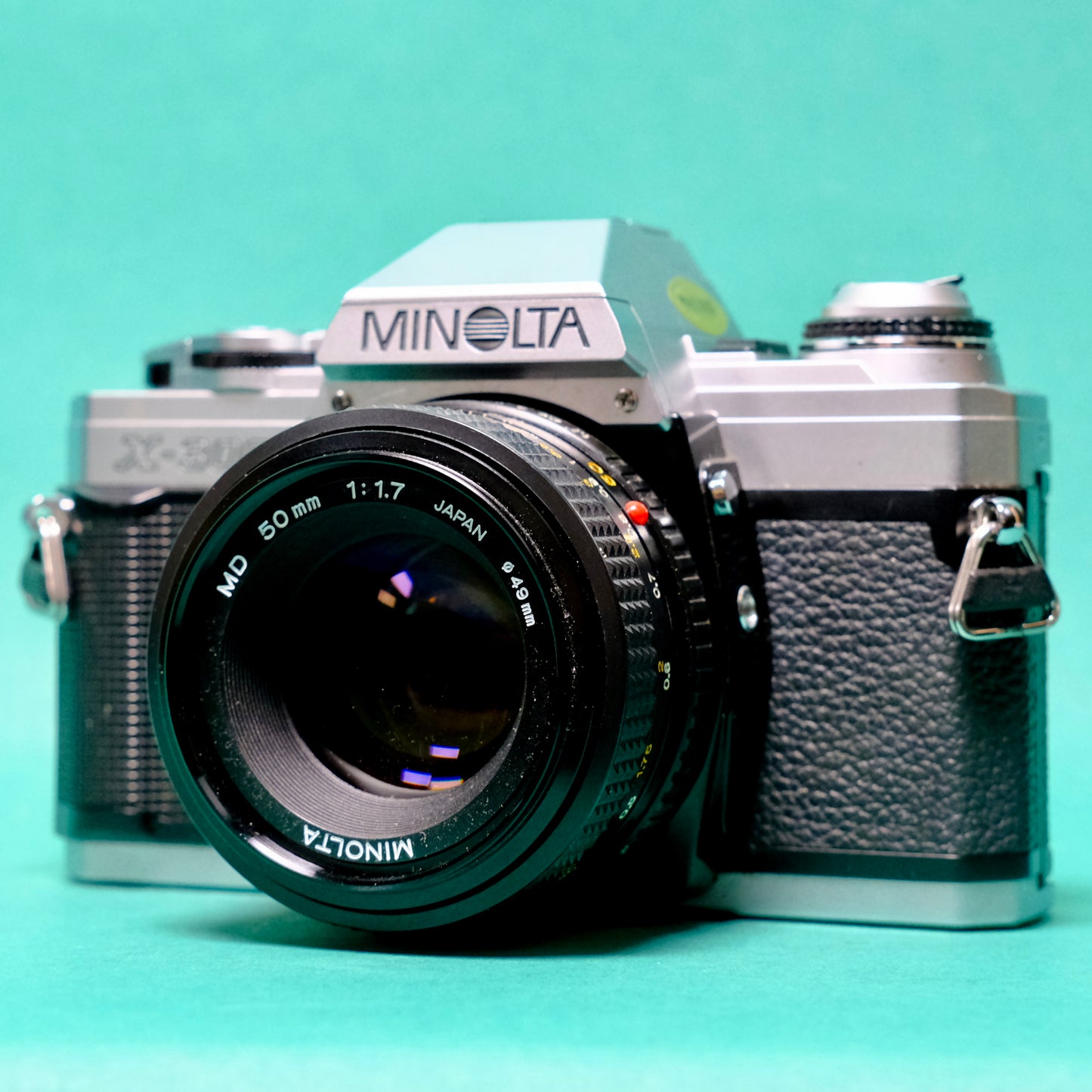 Boxed clean Minolta X-300 35mm SLR film camera refurbished