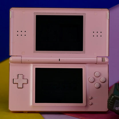 Nintendo DS lite, pink, with original charger