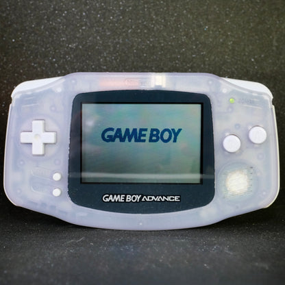 Nintendo Gameboy advance clear purple, original non modified example, Boxed