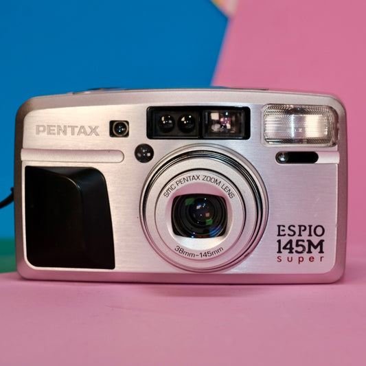 Pentax espio 145m super 35mm point and shoot film camera
