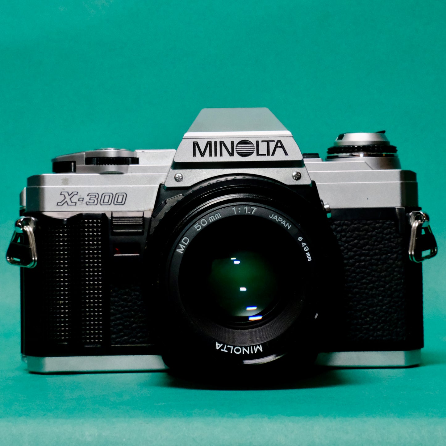Boxed clean Minolta X-300 35mm SLR film camera refurbished