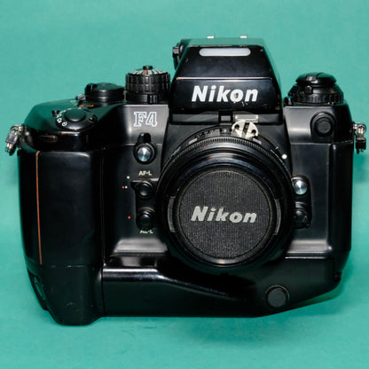 Nikon F4S 35mm Professional SLR film camera & 28mm F/:2.8 lens