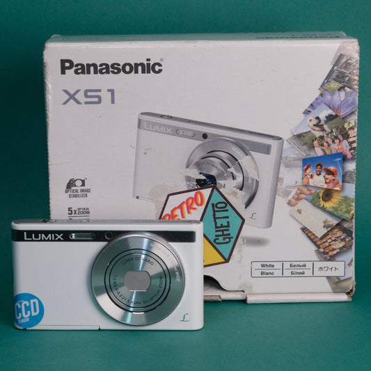 Panasonic XS1 compact digital camera with sample shots, y2k effect, student
