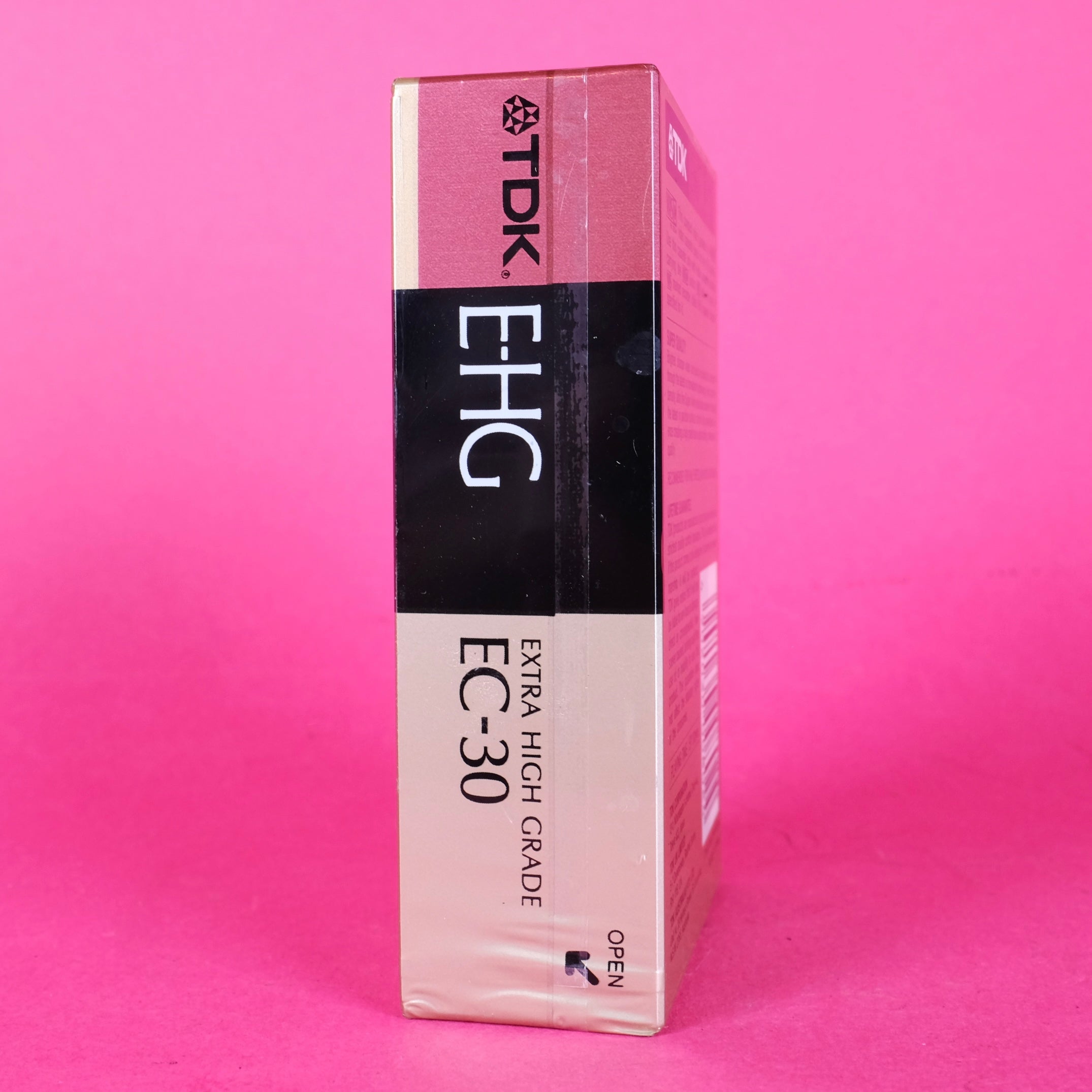 Videocassetta TDK EC 30 HS – VHS-C Da 30 Minuti, Qualità Normale, Confezione Singola