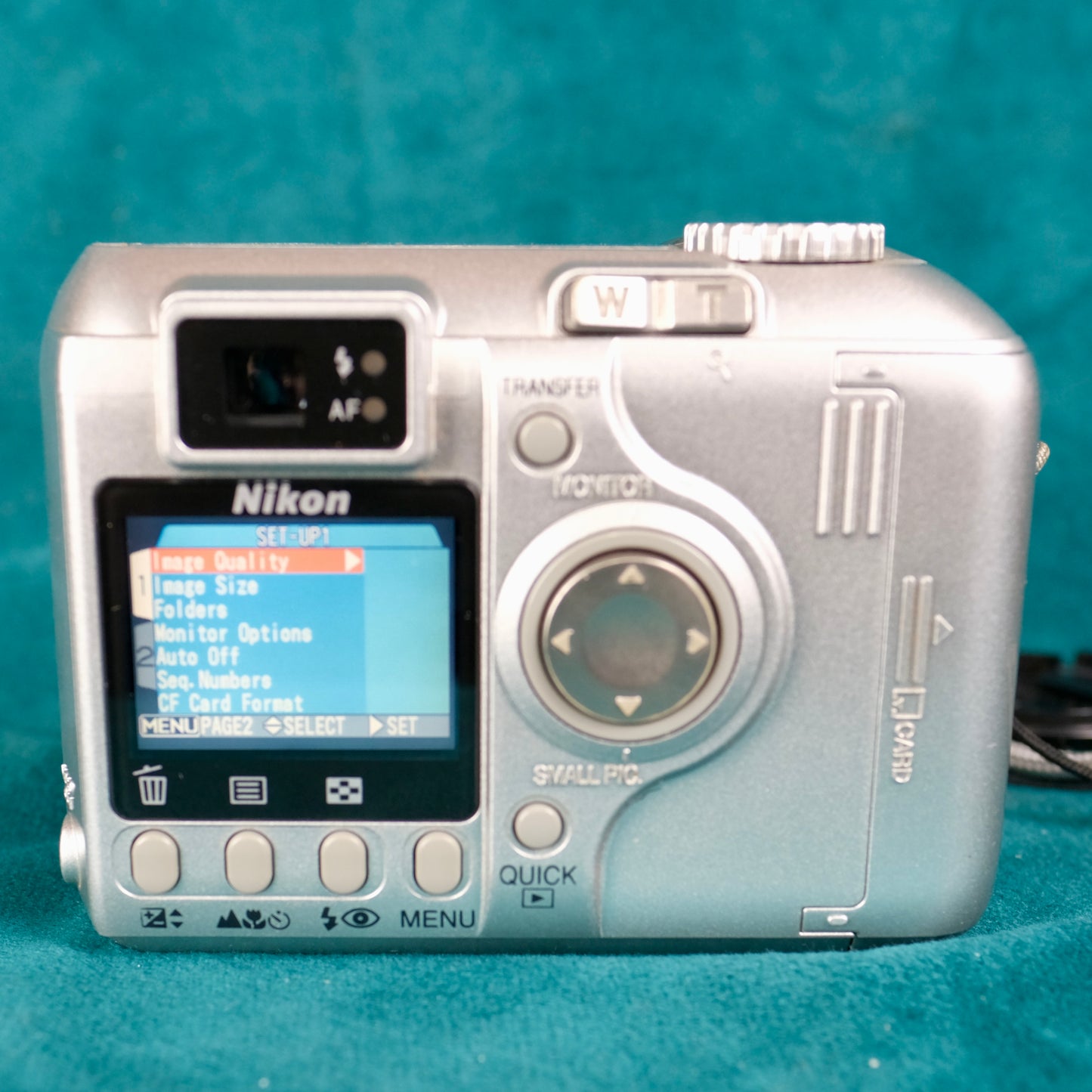 Nikon Coolpix 4300 retro digital camera (Y2K aesthetic)