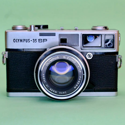 Refurbished olympus 35 SP rangefinder camera