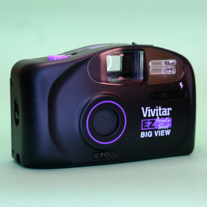 New vivitar ez point and shoot big view compact camera