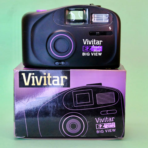 New vivitar ez point and shoot big view compact camera