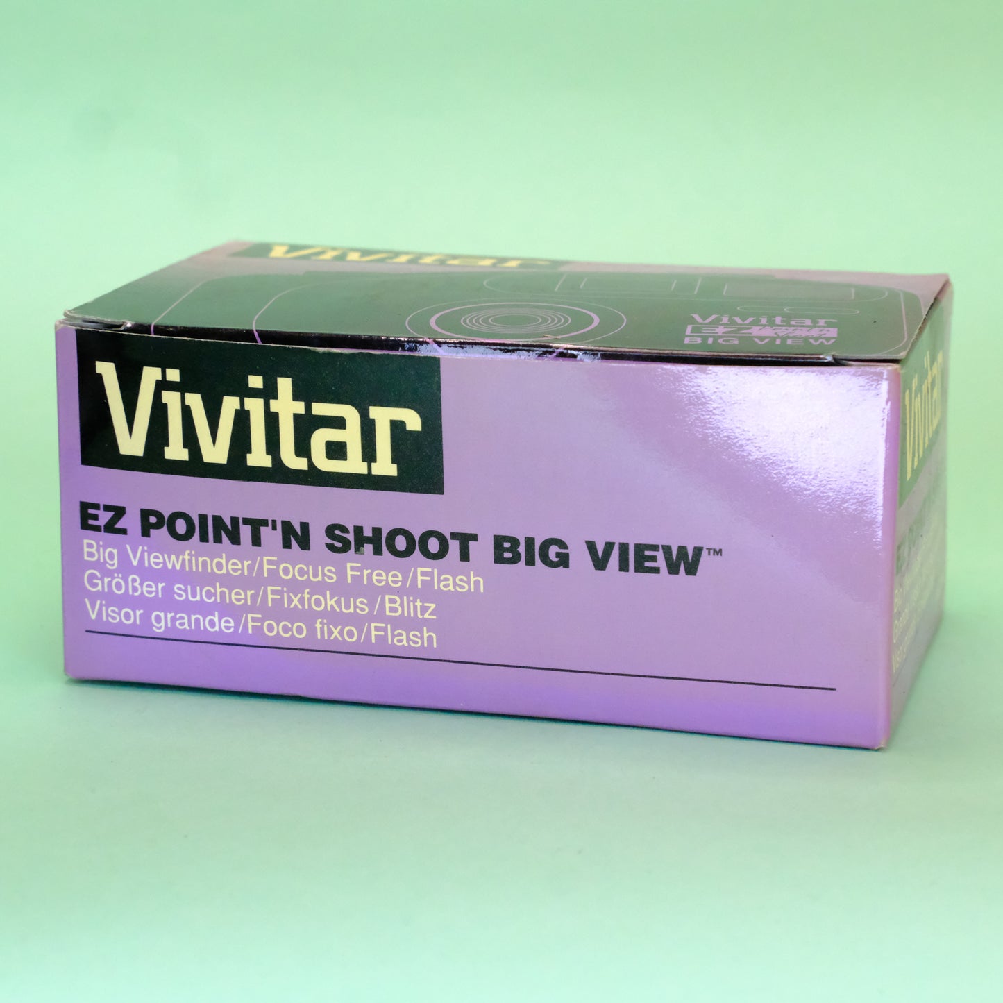 New vivitar ez point and shoot big view compact camera